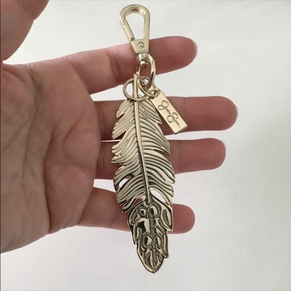 COPY - NWOT Jessica Simpson Golden Keychain or Bag charm - Picture 3 of 5